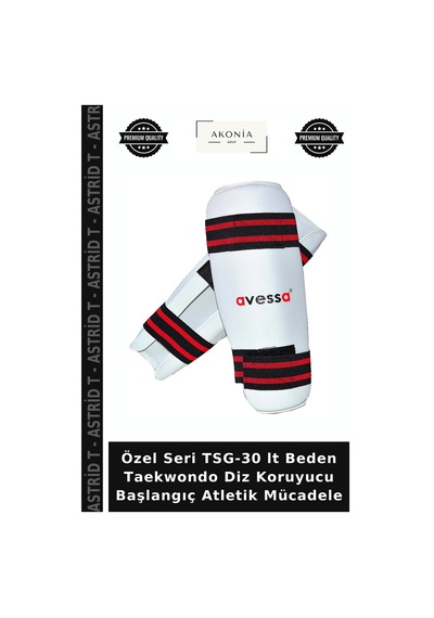 Özel Seri Tsg-30 Lt Beden Taekwondo Diz Koruyucu Başlangıç Atletik Mücadele Çok Renkli