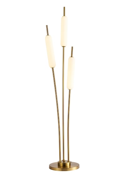 Reed 3'lü Gold 36 Watt Led Lambader