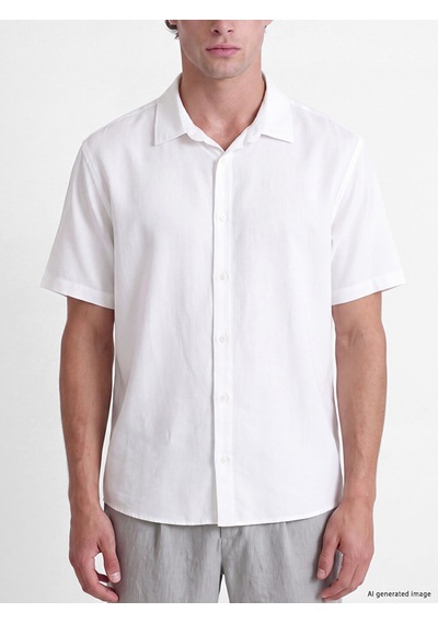 Lcw Vision Ekru Regular Fit Armürlü Erkek Gömlek