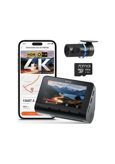 70mai 4k Araç Kamerası Ön Ve Arka, Dahili Wi-fi 6 Ve Gps Araç Kamerası, Süper Gece Görüşü, Adas, 3'' Ips Ekran, 24 Saat Park Modu, Hızlandırılmış, Döngü Tanıma...-122106 70mai 4k Araç Kamerası Ön Ve Arka, Dahili Wi-fi 6 Ve Gps Araç Kamerası, Süper Gece Görüşü, Adas, 3'' Ips Ekran, 24 Saat Park Modu, Hızlandırılmış, Döngü Tanıma...-122106