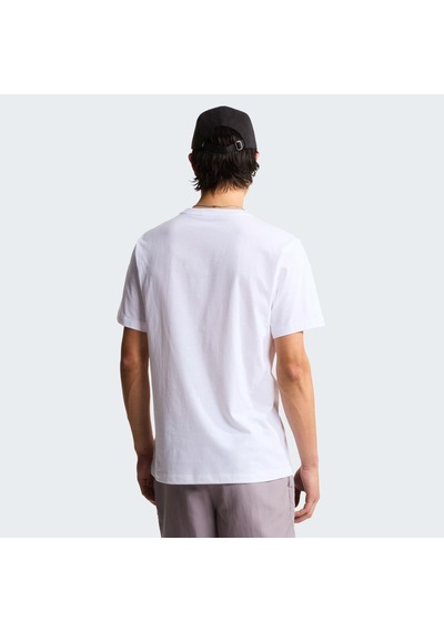 The North Face M Evolutıon Sımple Dome Regular Erkek Tişört Nf0a8cz2fn41 Beyaz