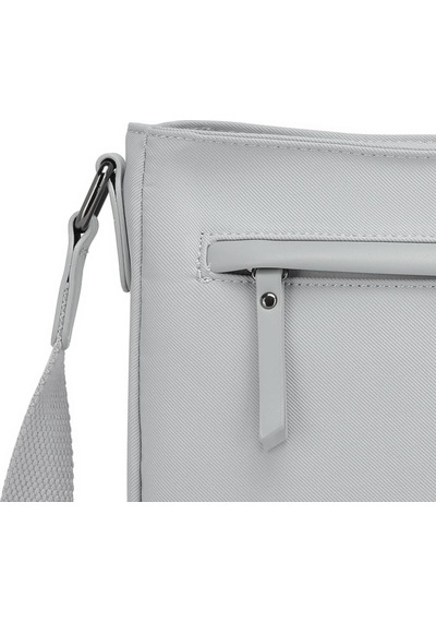 Smart Bags Twill Dimi Kumaş Postacı Kadın Çantası 3324 Gri