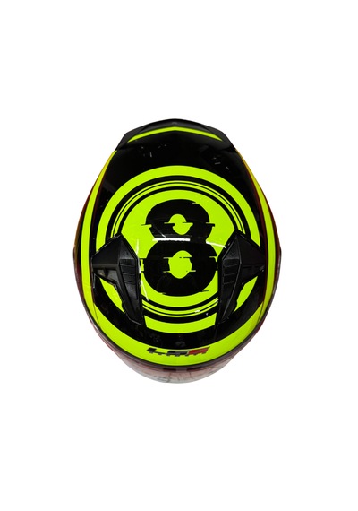 Kask Ls5 Marka Çenesiz Yarım Kask Siyah- Yeşil