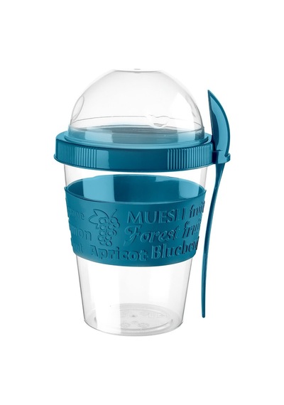 Emilahome Take'n Go 600 Ml Beslenme Kabı &yoğurt Kabı & Lunch Box Lacivert - 867618880 Lacivert