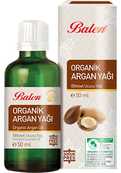 Argan Yağı Argan Oil Bitkisel Sabit Yağ Soğuk Pres Saç Ve Cilt Için 50ml Organik Argan Yağı