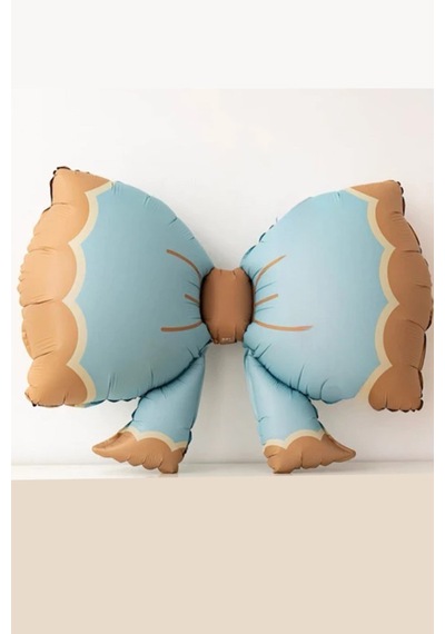 Beysüs Retro Fiyonk Folyo Balon Mavi Mavi