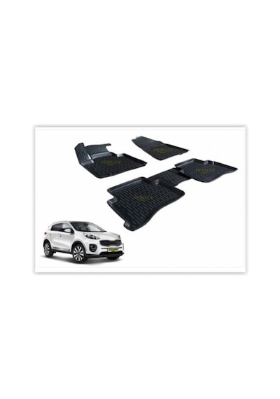 Perflex Pxm-ka13 Paspas 3d Havuzlu X-mat Kia Sportage 2016-