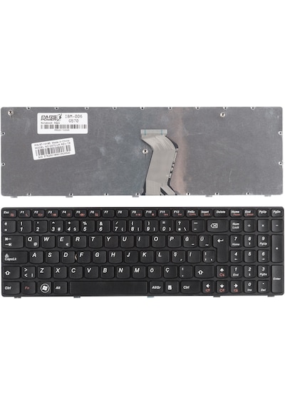 Parspower Lenovo Uyumlu Z560A Notebook Klavye (Siyah Tr)