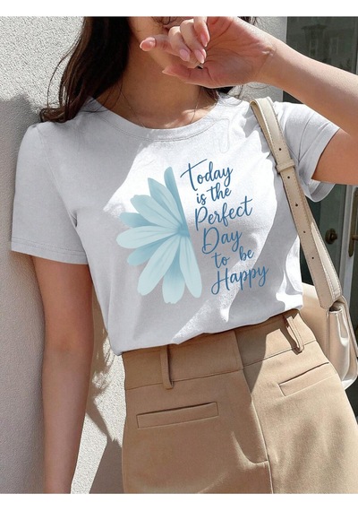 Uyguntarz Unisex Love Me More Baskılı Tasarım Tshirt Beyaz