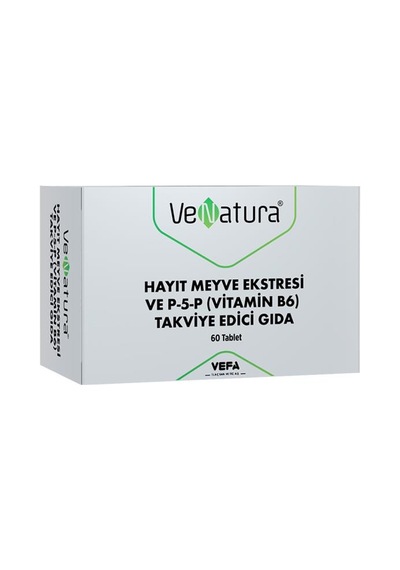 Venatura Hayıt Meyve Ekstresi Ve P-5-p Vitamin B6 Takviye Edici Gıda 60 Kapsül
