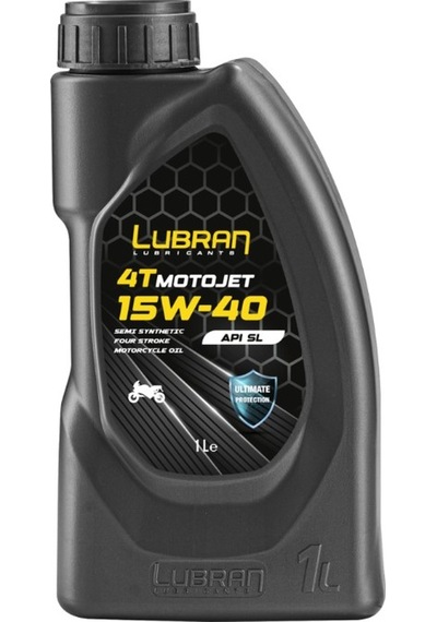 Hsgl Lubran Motojet 4t 15w-40 Motosiklet Motor Yağı 1 Litre