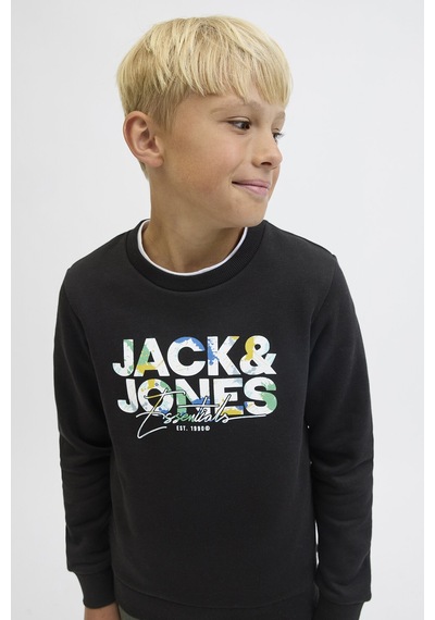 Jack & Jones Junior Jack&jones Junior Erkek Çocuk Sweatshirt 12279606 Black