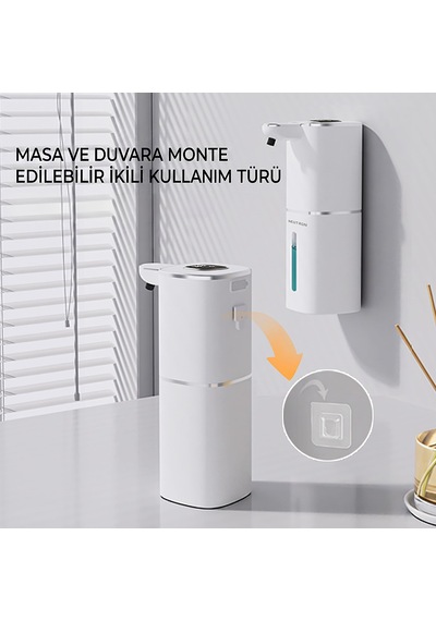 Neutron Ntl-sd-38mls Akıllı Temazsız Köpük Sabunluk Beyaz