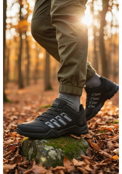 Vojo Thor Suya Dayanıklı Erkek Outdoor Ayakkabı 267800001876 185 Black Black