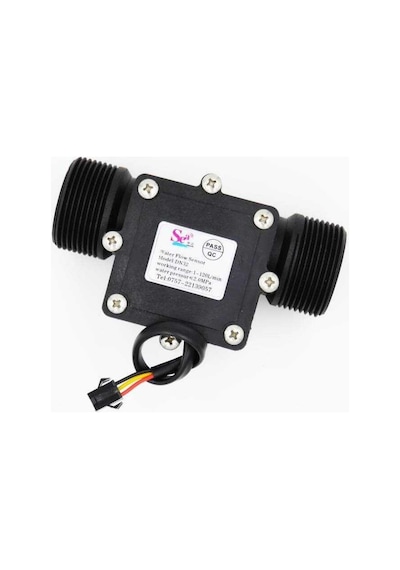 DN32 Su Akış Sensörü Debimetre 3.5-24V 1.25” 1- 120L/Dk