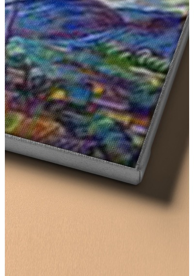 Webstyle Sayılarla Boyama Seti Kasnaklı Yıldızlı Geceler 40 X 50 Cm