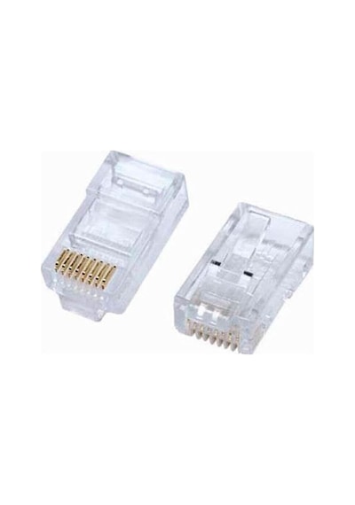 100 Adet - Rj45 Network Konnektör Jack