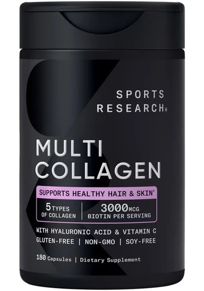 Sports Research Multi Collagen 3000 Mg 180 Kapsül Usa Menşeii Dmmedicineden