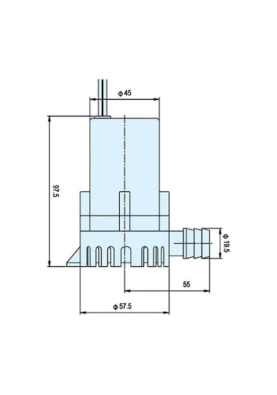 Su Sıvı Tranfer Pompası 1130ltr-S 12v - Mini Su Pompası