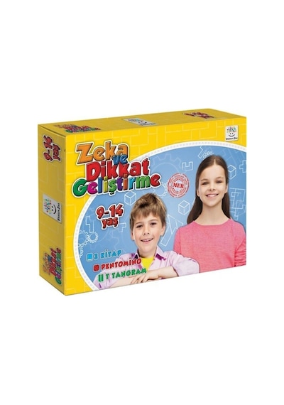 Zeka ve Dikkat Geliştirme Seti 9-14-Yaş
