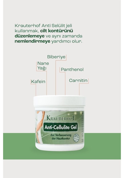 Krauterhof Anti-cellulite Gel 250 Ml 2 Adet