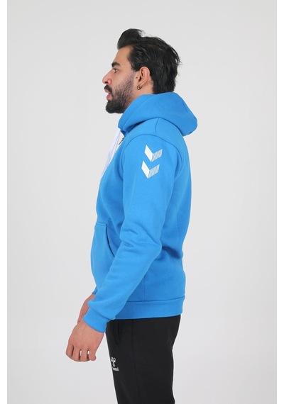 Hummel Armin Pamuklu Sweatshirt Mavi