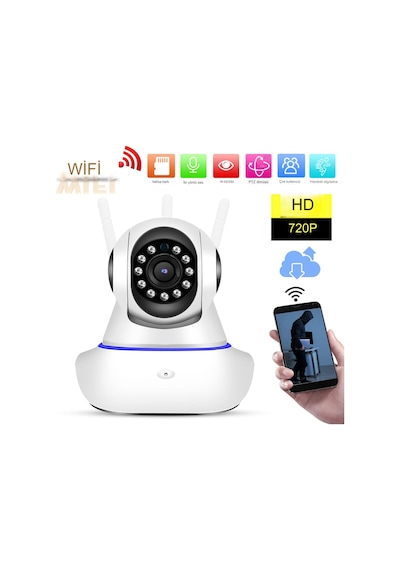 Kablosuz Bebek Izleme Kamerası Wifi Gece Görüşlü Ip Kamera