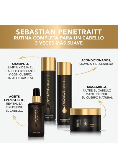 Wella Professionals Seb Dark Oil Shp 250 Ml