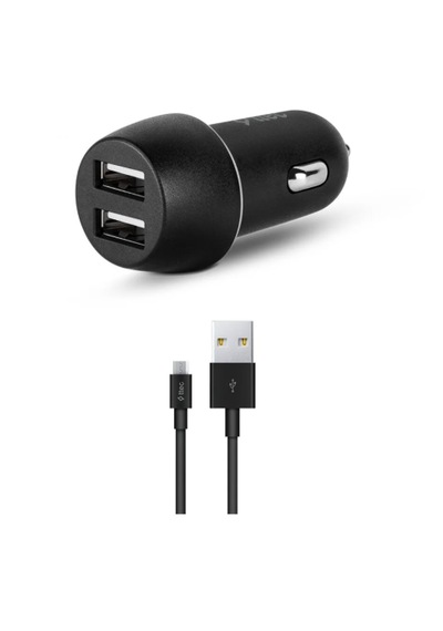 Ttec SmartCharger Duo 2CKS21MS 3.1A Araç Şarj Aleti Çift USB + Micro USB Kablo
