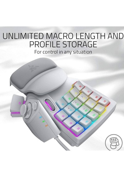 Razer Tartarus Pro Analog Optik Gaming Beyaz Tuş Takımı Rz07-031