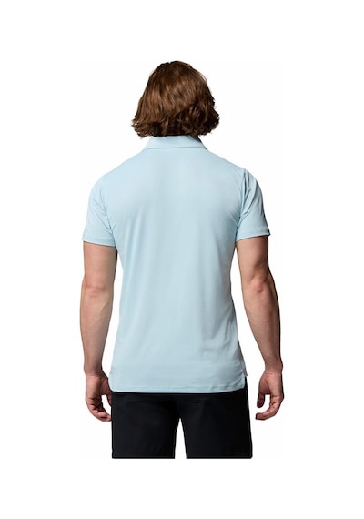Columbia Tech Trail Utility Erkek Kısa Kollu Polo Tişört-9252 Mavi