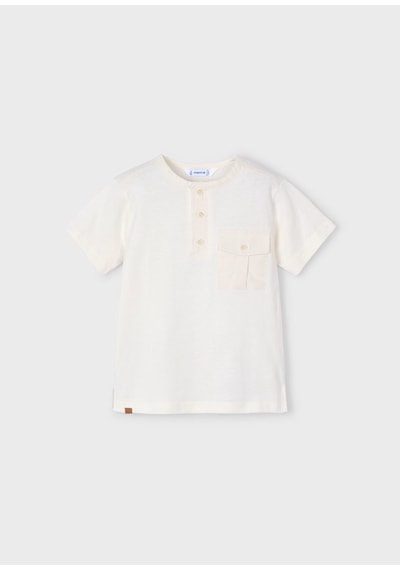 Mayoral Erkek Çocuk T-shirt 3033m Krem