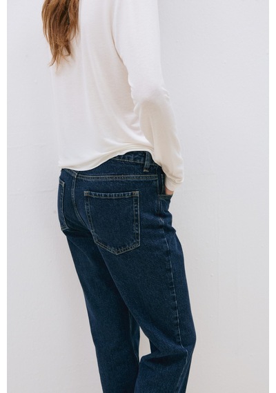 Suud Collection Mavi Effortless Straight Jean