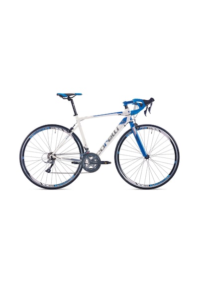 Corelli Sprint Kr300 Yol Yarış Bisikleti 28 Jant 18 Vites 48 Kadro Beyaz Mavi Gri Çok Renkli