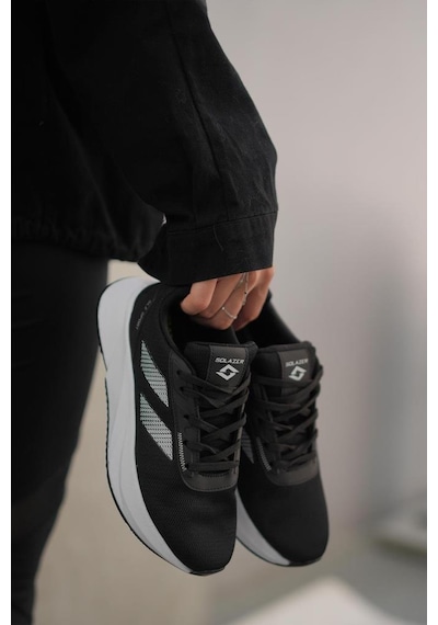 Papuçcity Slzr 03287 Unisex Günlük Spor Ayakkabı Siyah