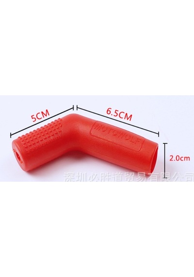 Motosiklet Vites Çorabı Vites Pedal Çorap - Kırmızı