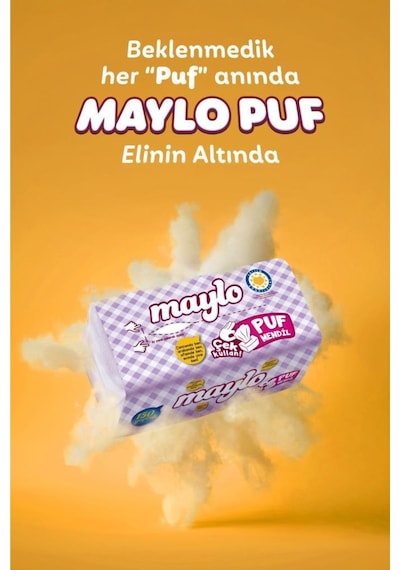 Maylo Puf Mendil 150 Yaprak 12'Li Paket