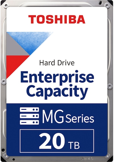 Toshiba MG10ACA20TE 3.5" 20 TB 7200 RPM 512 MB SATA 3 HDD