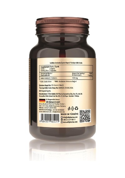 Validus Inula Helenium 1000 Mg Andız Extract 60 Capsules