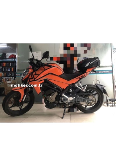 CF MOTO NK250 Turuncu Siyah Kaplama Modeli