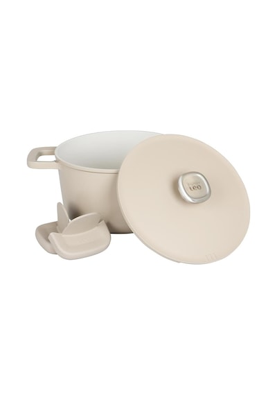 Berghoff Leo Phantom Kapakli Yapişmaz Deri N Tencere 24 Cm Latte Diğer