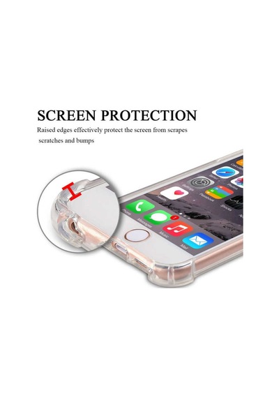 Apple Uyumlu iPhone 8 Plus Kilif Seffaf Nitro Anti Shock Kapak 389752252
