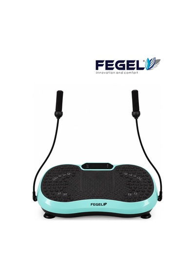 Fegel FG-6500 99 Kademeli Hoparlörlü Direnç Bantlı Uzaktan Kumandalı Titreşimli Fitness Platformu