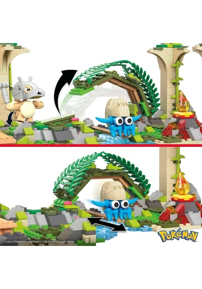 Mega Bloks Pokémon Orman Harabeleri Yapı Seti Ile Diğer Dünyalara