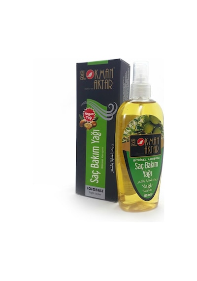 Lokman Aktar Bitkisel Karışımlı Yağlı Saçlar Saç Bakım Yağı 150 ML