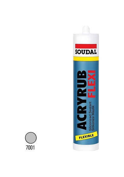 Soudal Acryrub Flexi Silikonize Mastik Gri 310 Ml 114303