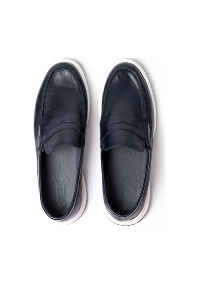 Navy Safari Oxford Klasik Erkek Diğer Ka-26y-e15304 John May Mars Shoe Mavi