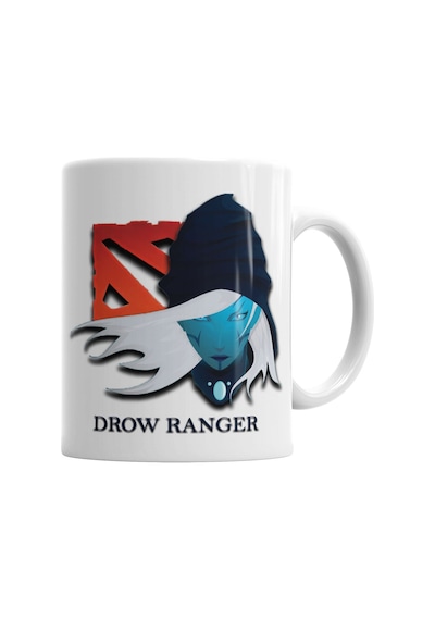 Drow Ranger Dota 2 Kupa Bardak Porselen Karışık