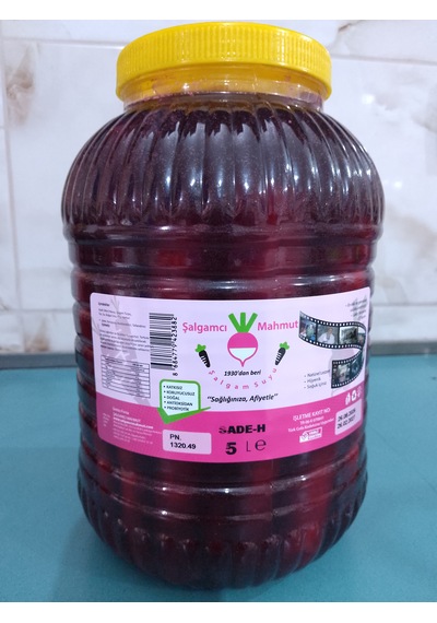 1 Adet 5 Kg Fermente Siyah Şalgam Havucu