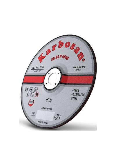 Paslanmaz Taşlama Taşı 230X6.4 - 10 Adet